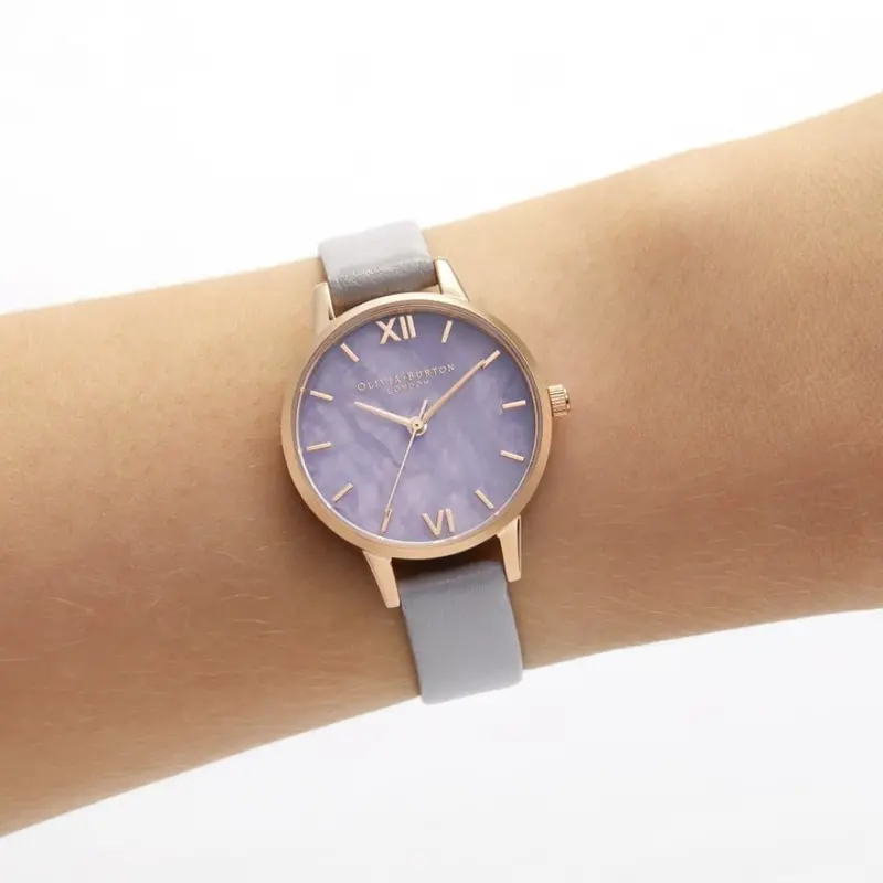 Olivia Burton Midi Amethyst Ob16sp17 Women's Watch 2