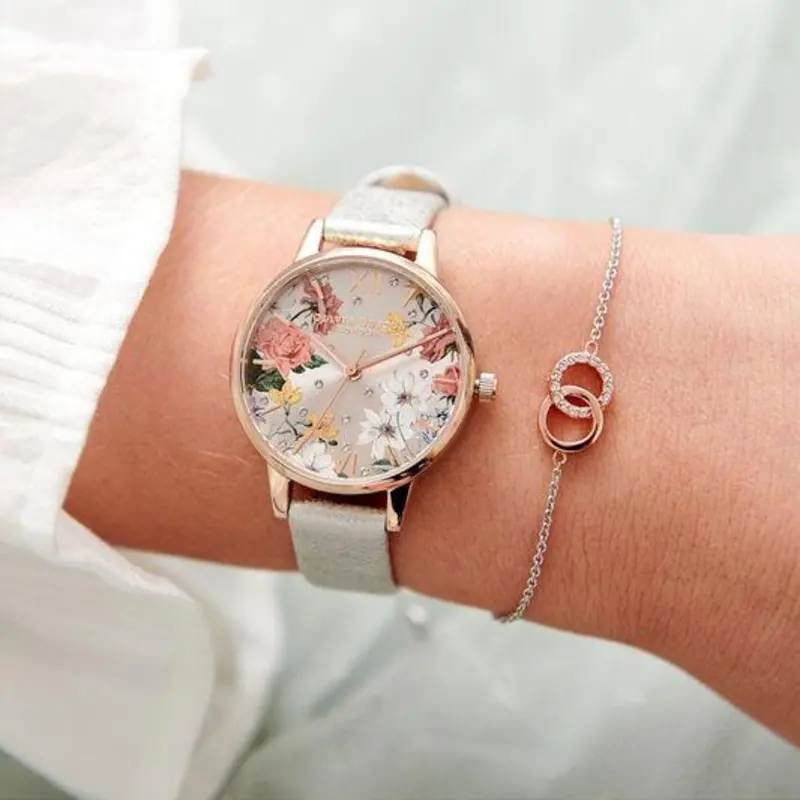 Olivia Burton Midi Shimmer Ob16bf29 Women's Watch 2