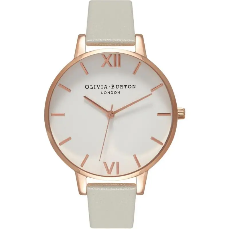 Olivia Burton Ob15bdw02 Gray Leather Women's Watch 1