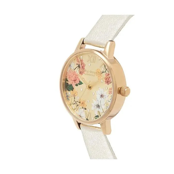 Olivia Burton Ob16bf35 Sparkle Florals Gold Women's Watch 2