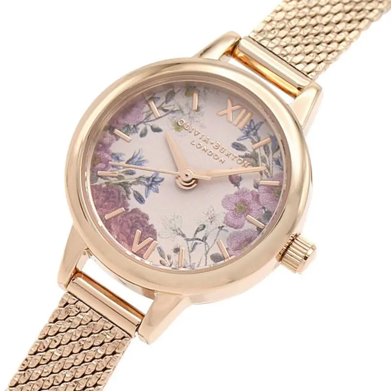 Olivia Burton Ob16eg156 Rose Gold Stainless Steel Ladies Watch 2