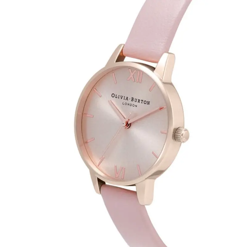 Olivia Burton Ob16en14 Pink Leather Women Watch 2