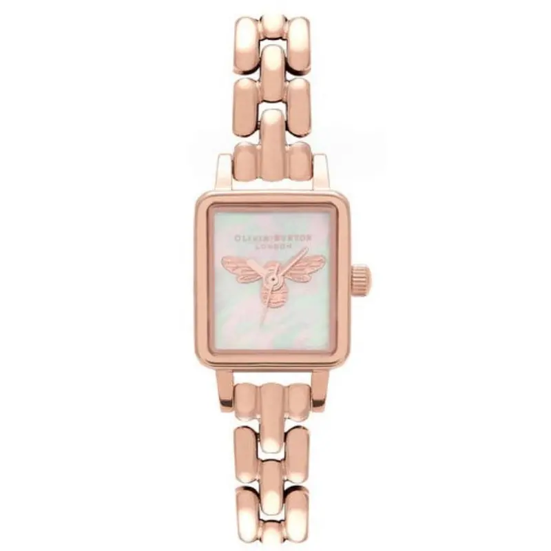 Olivia Burton Ob16fb22 Lucky Bee Stainless Steel Women Watch 1