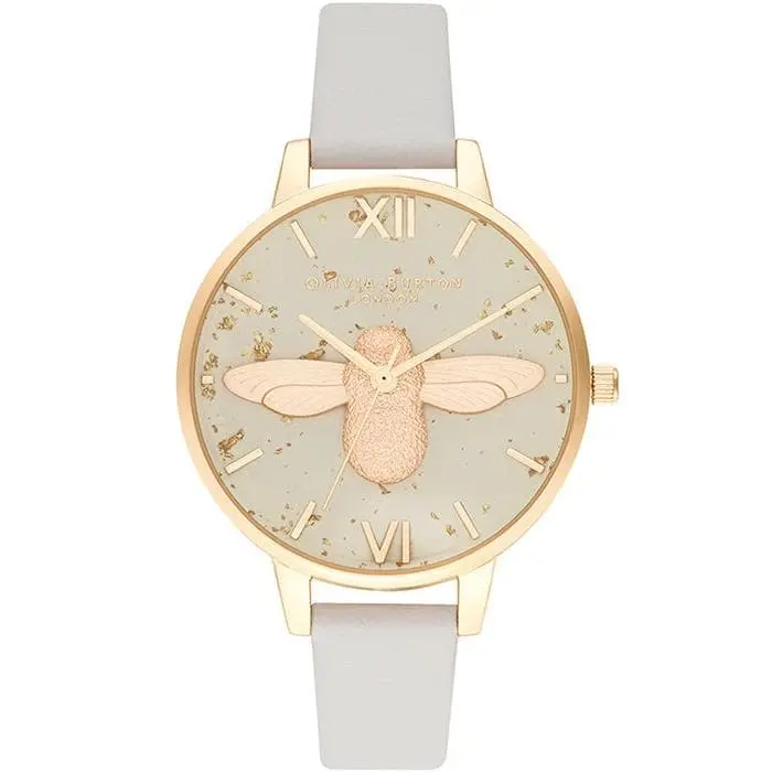 Olivia Burton Ob16gd37 Celestial Bee Peral Pink & Gold Women's Watch 1