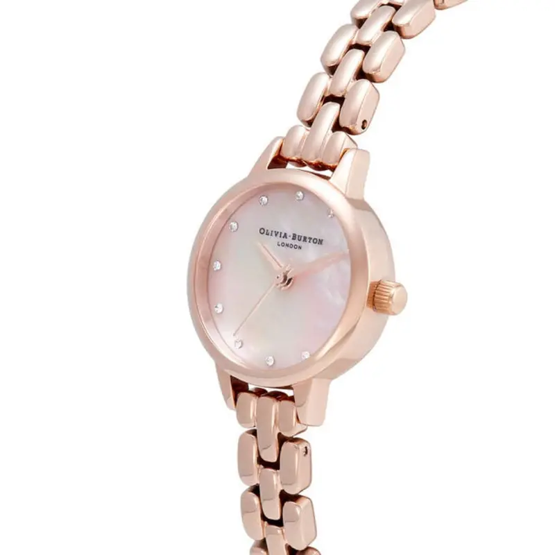 Olivia Burton Ob16mn10 Rose Gold Stainless Steel Women Watch 2