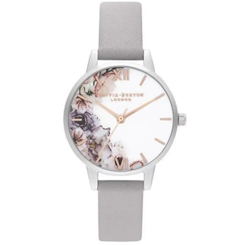 Olivia Burton Ob16pp59 Floral Print Women's Watch 1