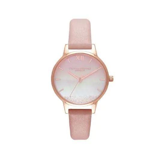 Olivia Burton Ob16us64 Wishing Waves Midi Dial Pink & Rose Gold Women's Watch 1
