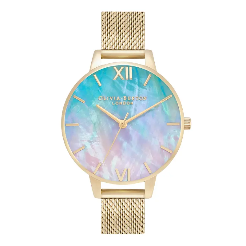 Olivia Burton Ob16us68 Gold Stainless Steel Women Watch 1