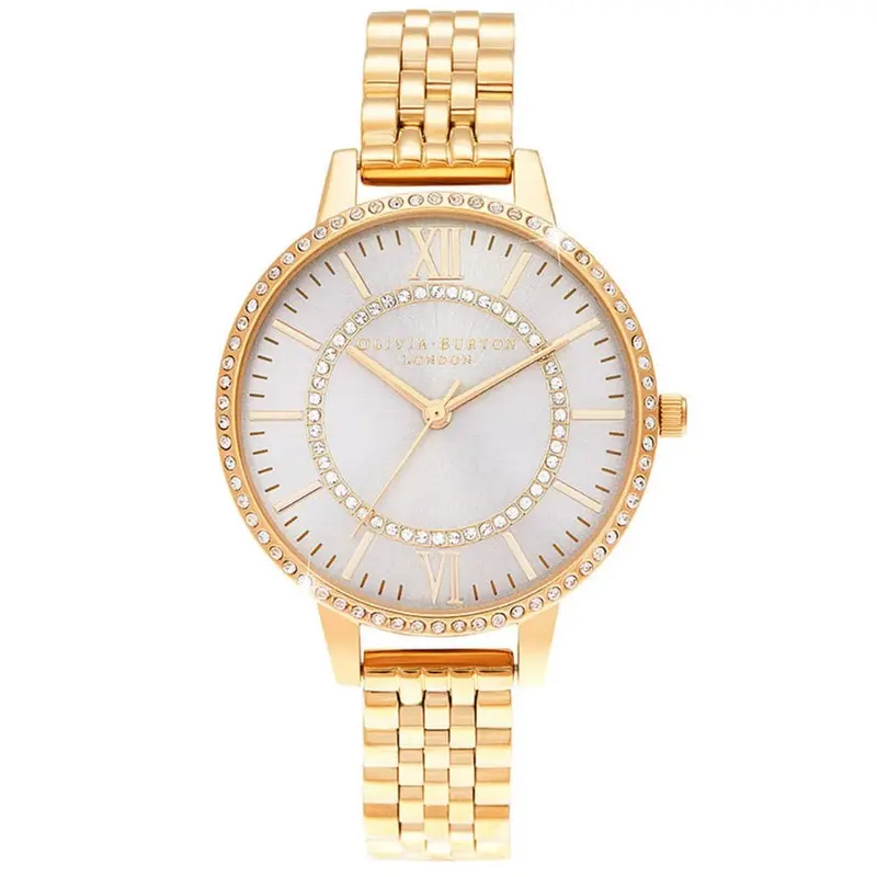 Olivia Burton Ob16wd90 Gold Stainless Steel Women Watch 1
