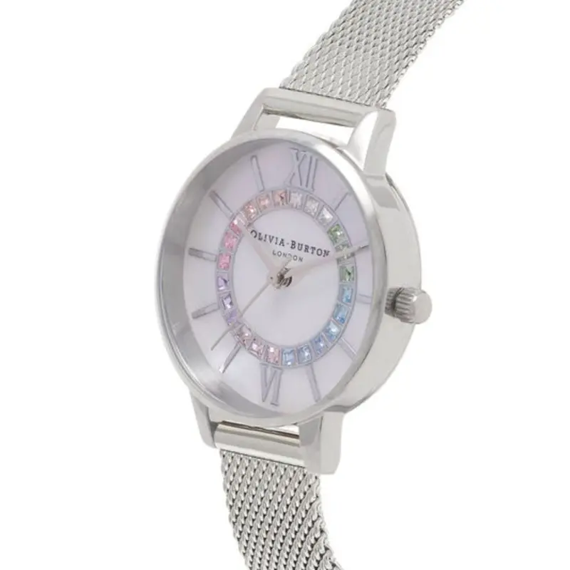Olivia Burton Ob16wd96 Rainbow Sparkle Wonderland Women's Watch 2