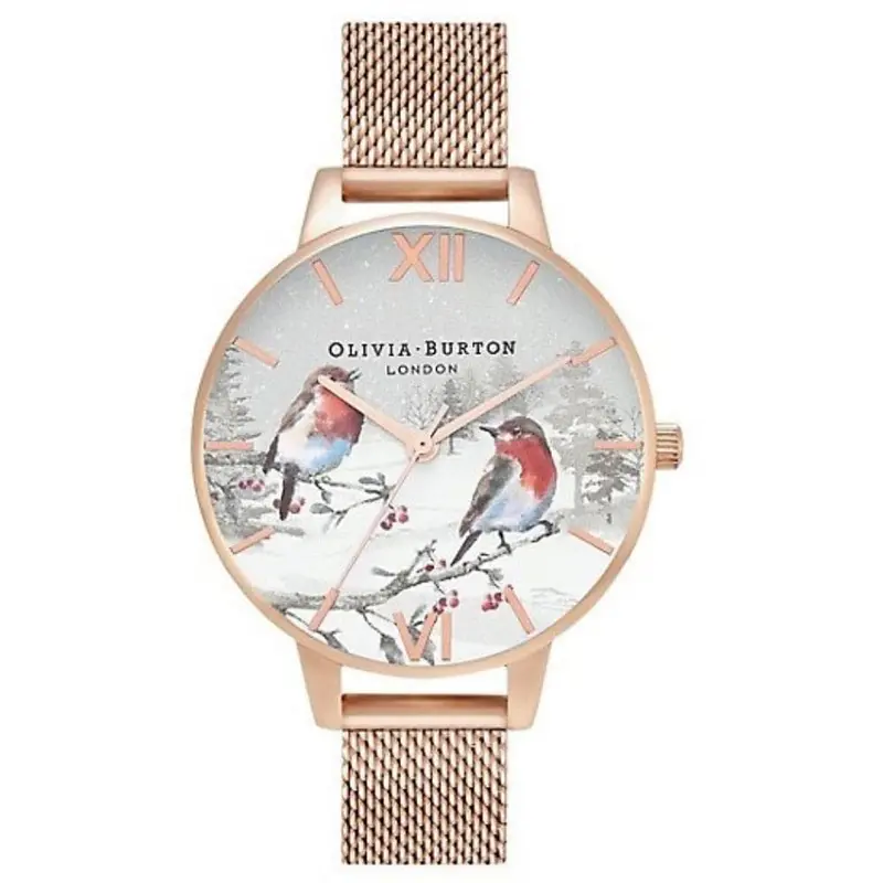 Olivia Burton Ob16wl93 Rose Gold Stainless Steel Women Watch 1