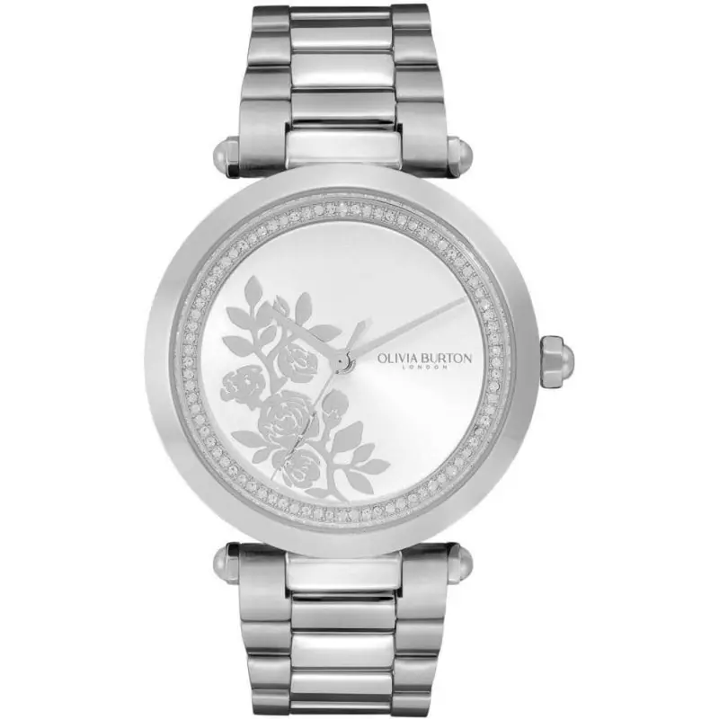 Olivia Burton Signature T-Bar Floral Women Watch 24000042 1