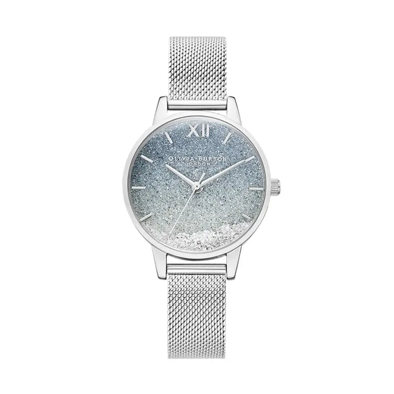 Olivia Burton Silver Milanese Strap Women Watch Ob16us59 1