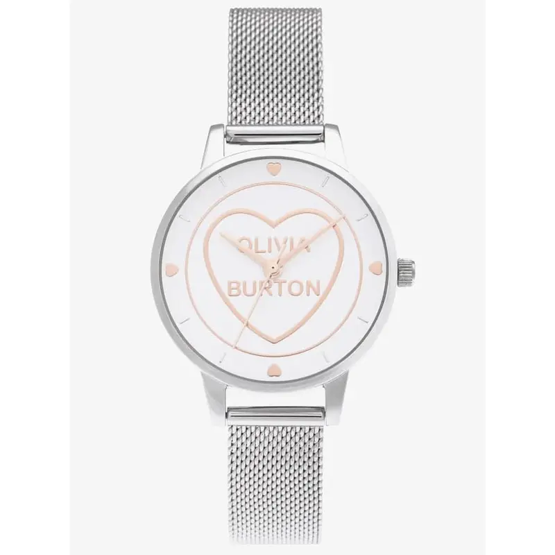 Olivia Burton Sweet Heart Midi Ob16cd02 Stainless Steel Women Watch 1