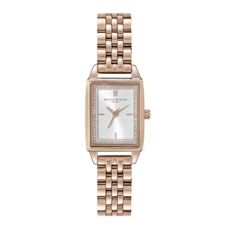 Olivia Burton Townhouse Rose Gold Stainless Steel Strap Women Watch 24000014 1