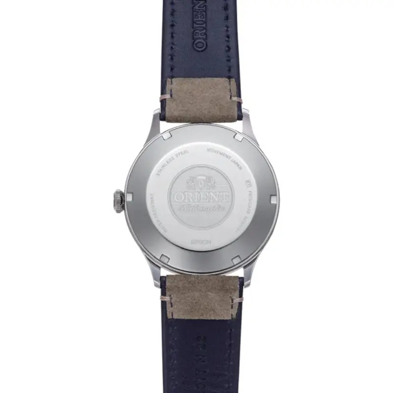 Orient Bambino Automatic Brown Leather Strap Men's Watch Ra-Ac0p02l10b 2