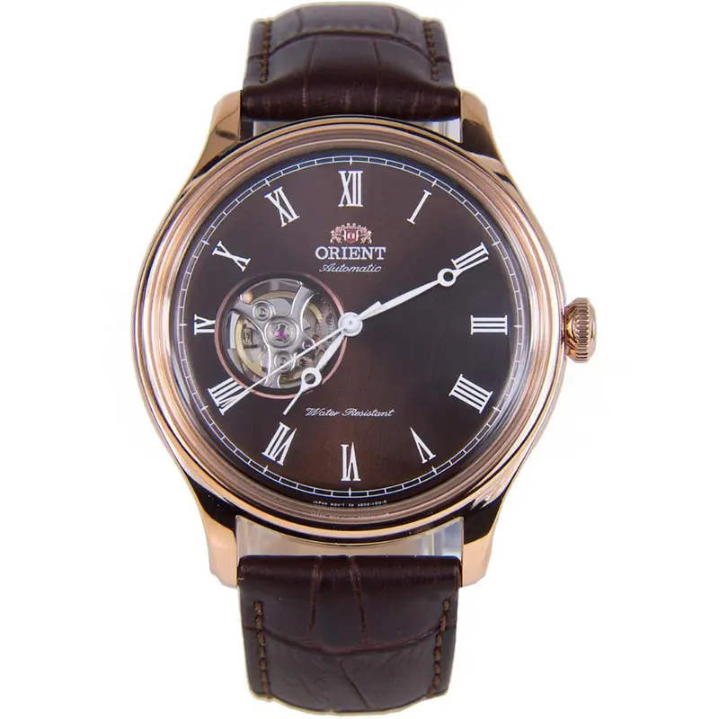 Orient Bambino Sag00001t0 Brown Leather Men Watch 1
