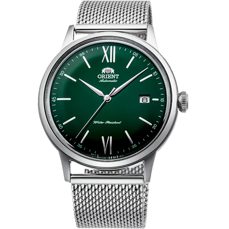 Orient Bambino Version 6 Stainless Steel Strap Men Watch Ra-Ac0018e30b 1