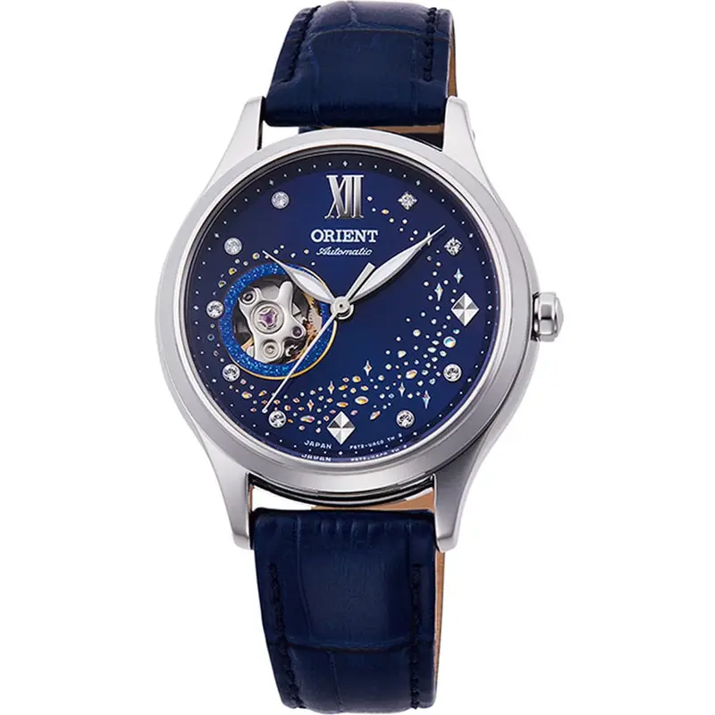 Orient Blue Dial Leather Strap Women Watch Ra-Ag0018l10b 1