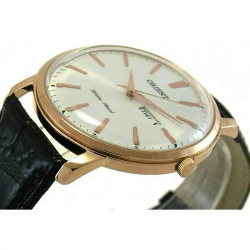 Orient Capital White Dial Men’S Watch Fug1r005w6 2