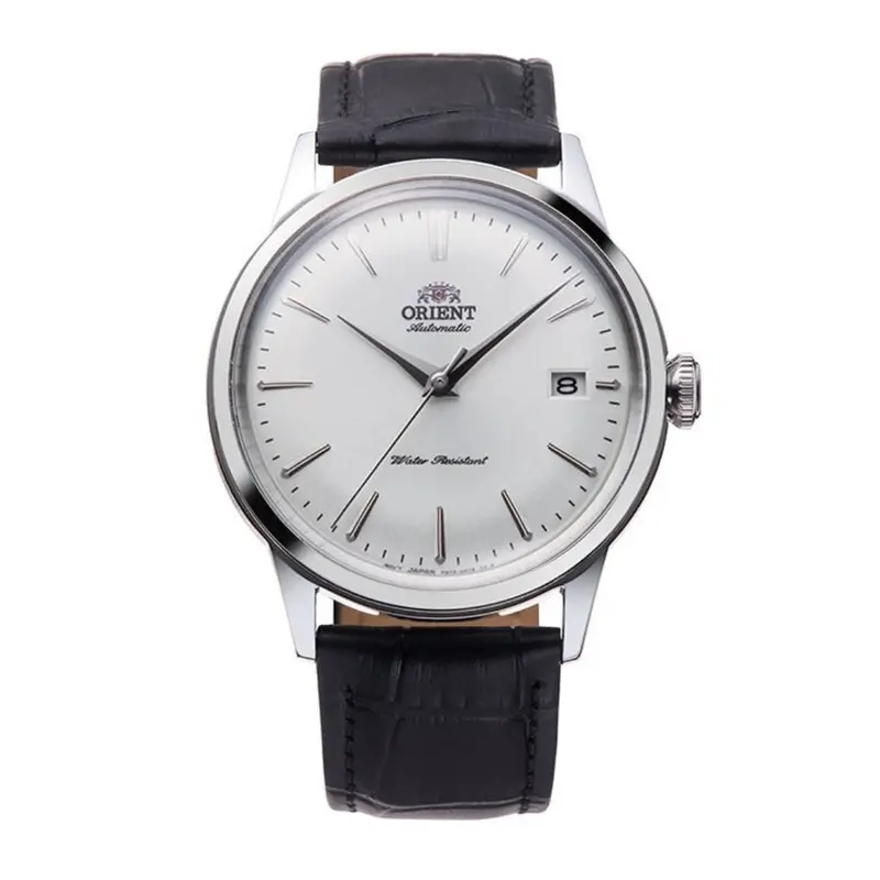 Orient Classic Bambino Black Leather Strap Men Watch Ra-Ac0m03s30b 1