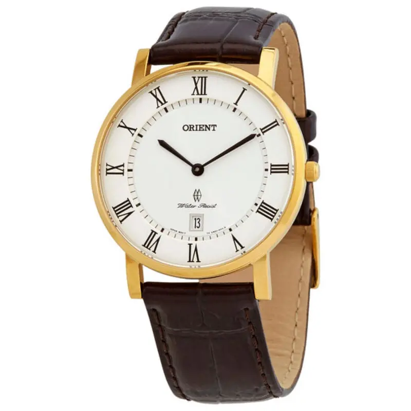 Orient Classic Fgw0100fw0 Brown Leather Men Watch 1