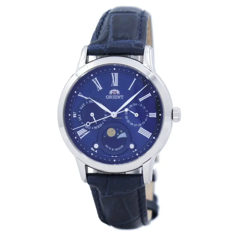 Orient Classic Quartz Sun And Moon Japan Made Women’S Watch Ra-Ka0004l00c 1