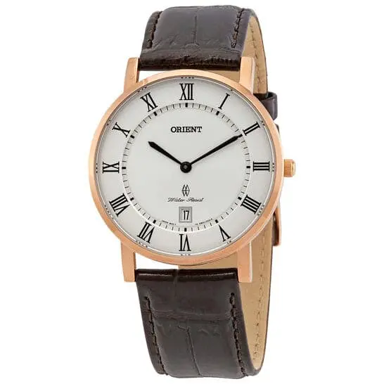 Orient Classic Quartz White Dial Men's Watch Fgw0100ew0 1