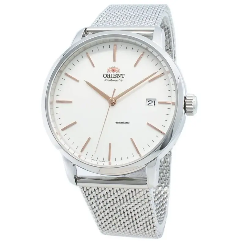 Orient Contemporary Automatic White Dial Men’S Watch Ra-Ac0e07s10b 1