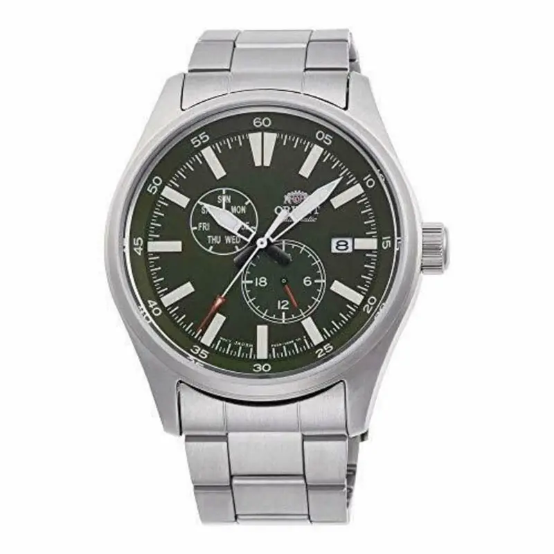 Orient Defender Ii Automatic Green Dial Men’S Watch Ra-Ak0402e10b 1