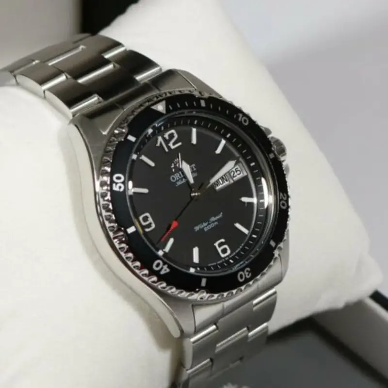 Orient Faa02001b9 Black Dial Stainless Steel Men's Watch 2