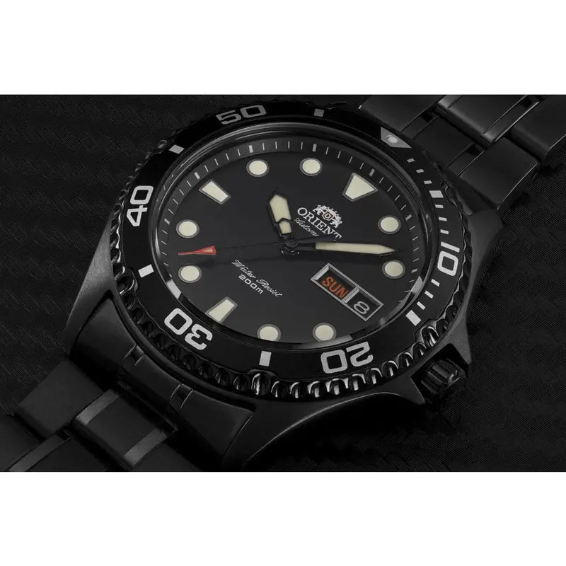 Orient Faa02003b9 Black Stainless Steel Men's Watch 2