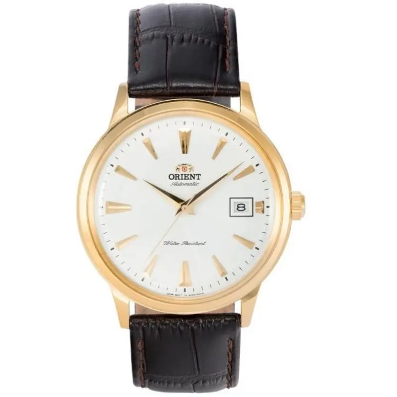Orient Fac00003w0 Black Leather Men's Watch 1