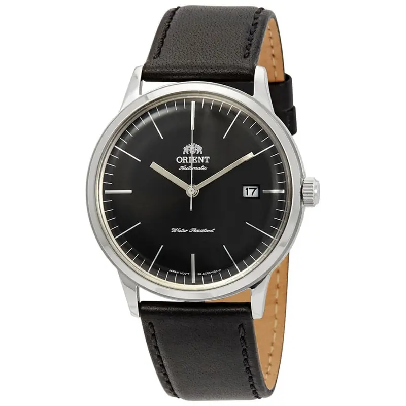 Orient Fac0000db0 2Nd Generation Black Leather Men's Watch 1