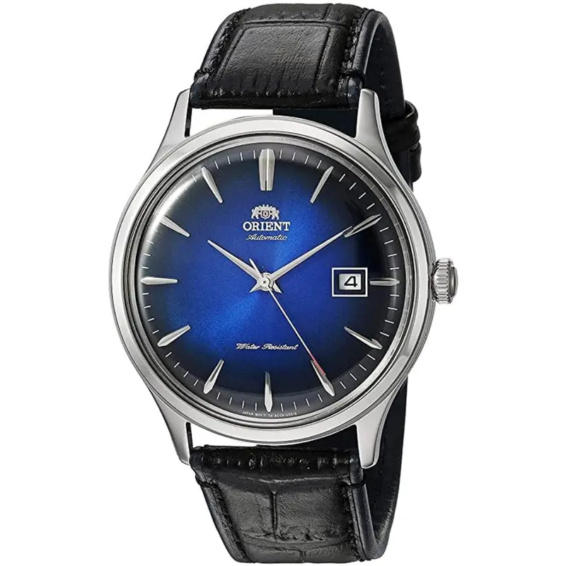 Orient Fac08004d0 Black Leather Men's Watch 1