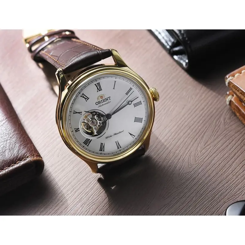 Orient Fag00002w0 Brown Leather Men's Watch 2