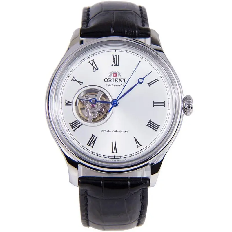 Orient Fag00003w0 Black Leather Men's Watch 1