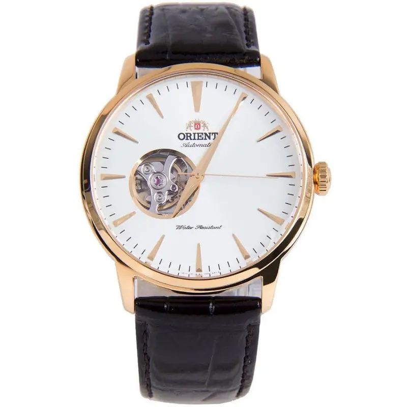 Orient Fag02002w0 Brown Leather Men Watch 1