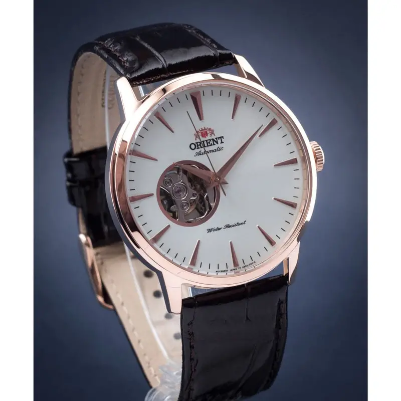Orient Fag02002w0 Brown Leather Men Watch 2