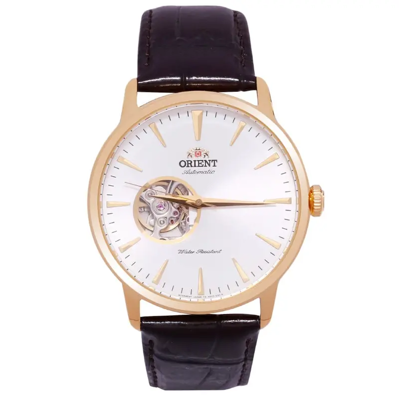 Orient Fag02003w0 Brown Leather Men Watch 1