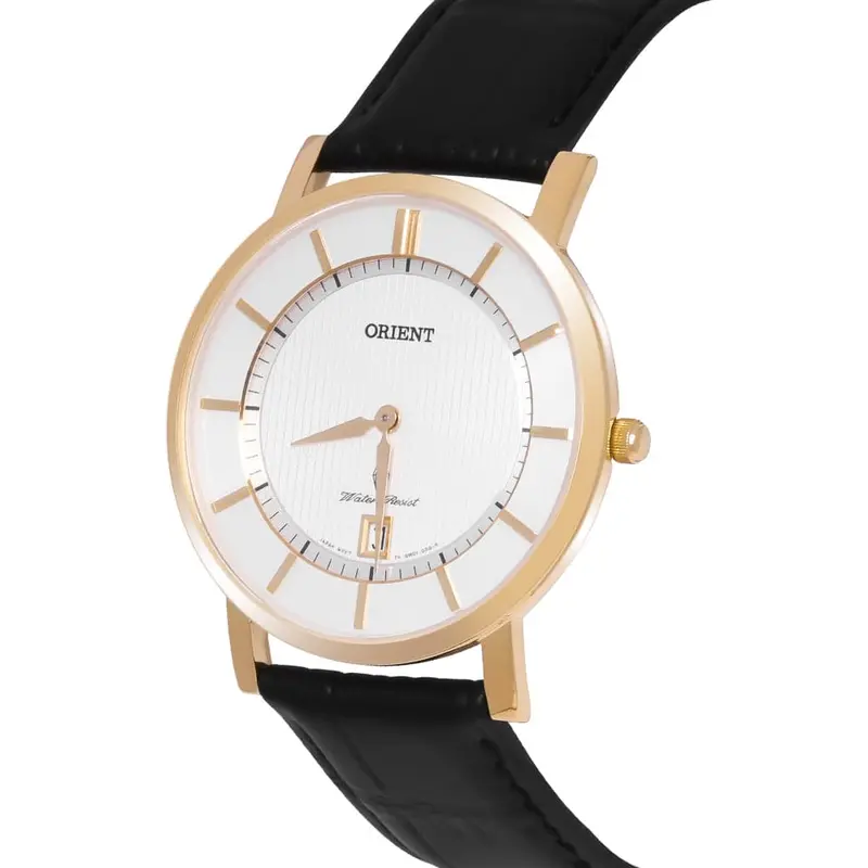 Orient Fgw01002w0 Black Leather Men Watch 2