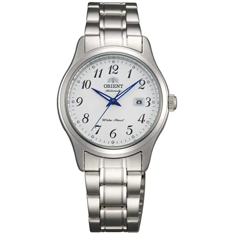 Orient Fnr1q00aw0 White Dial With Silver Stainless Steel Ladies Watch 1