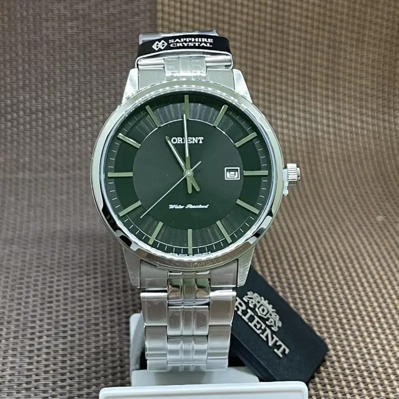 Orient Fung8003b0 Black Dial Stainless Steel Men's Watch 2