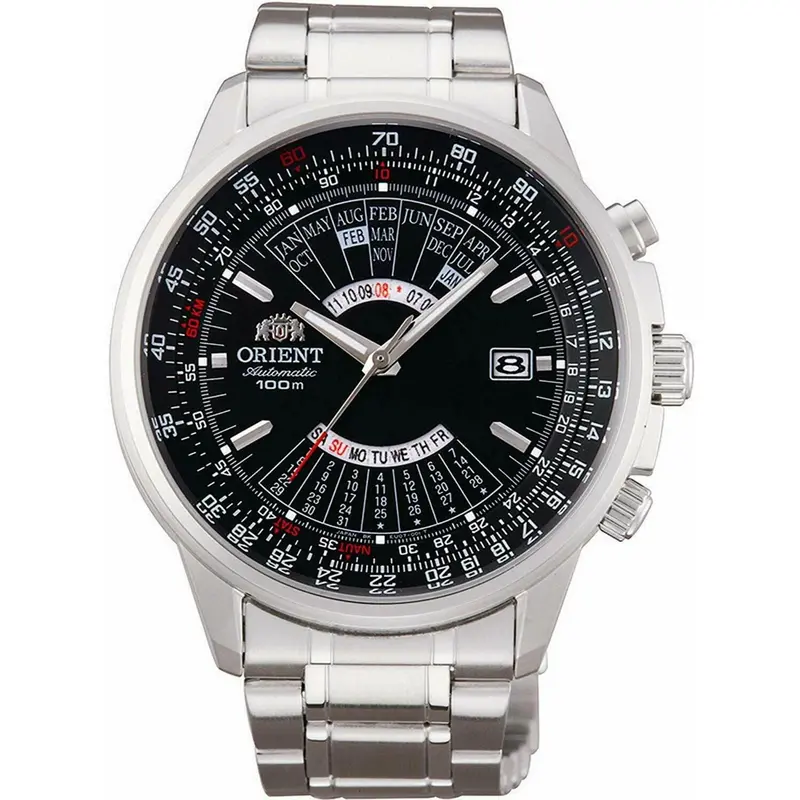 Orient Multi-Year Perpetual Calendar Automatic Black Dial Men’S Watch Seu07005bx 1