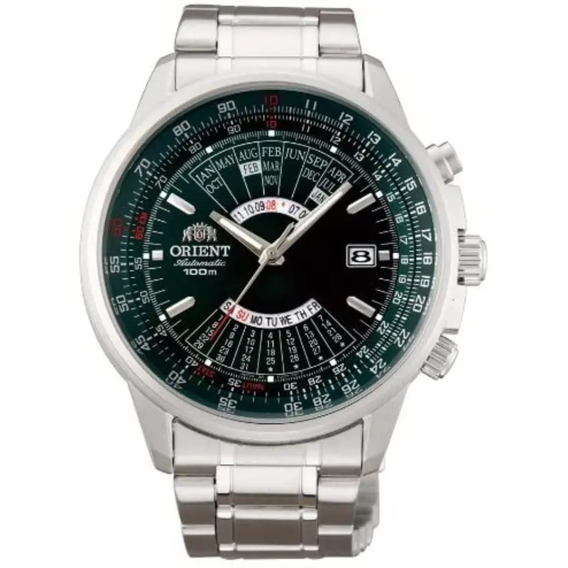Orient Multi-Year Perpetual Calendar Automatic Green Dial Men’S Watch Seu07007fx 1