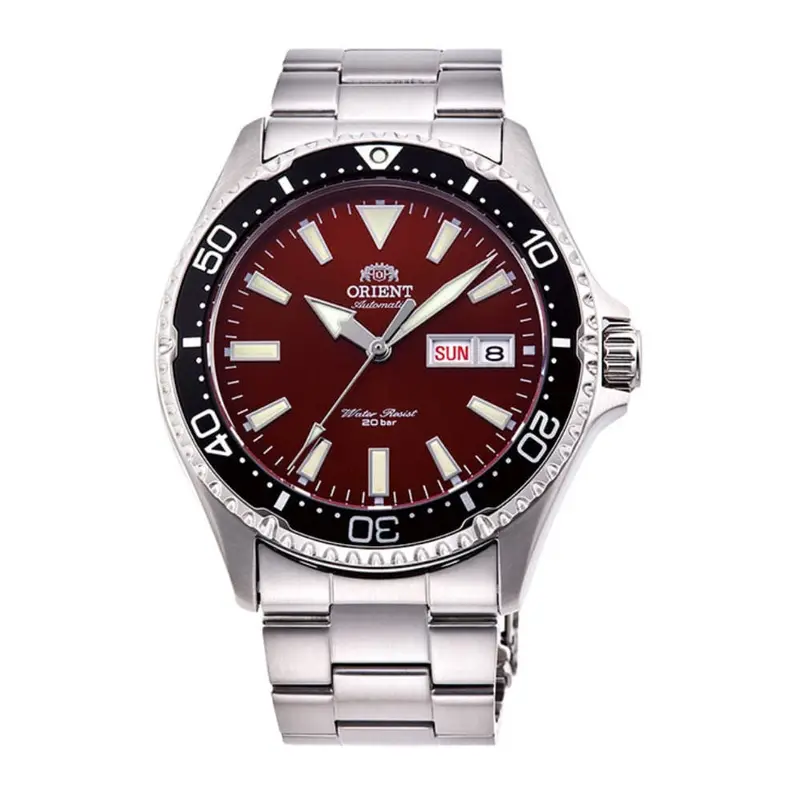 Orient Ra-Aa0003r19b Red Dial Stainless Steel Men's Watch 1