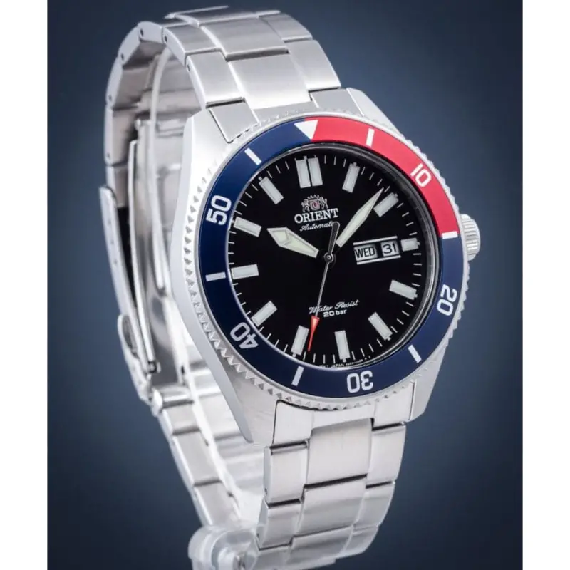 Orient Ra-Aa0912b19b Black Dial Stainless Steel Men's Watch 2