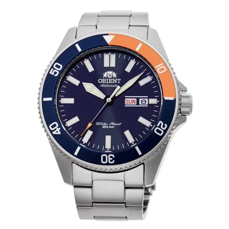 Orient Ra-Aa0913l09c Blue Dial Stainless Steel Men Watch 1