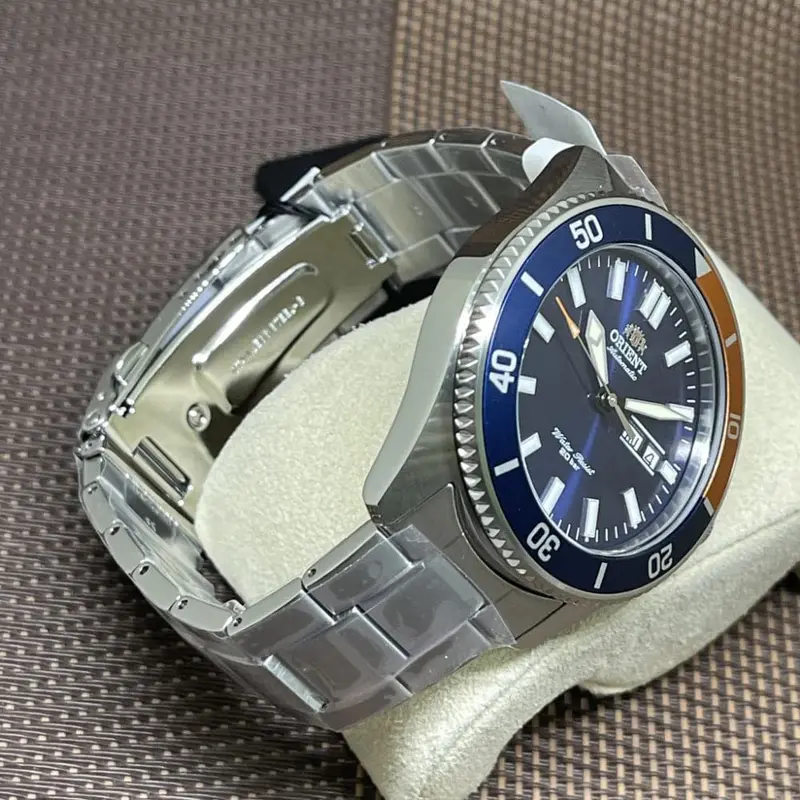 Orient Ra-Aa0913l09c Blue Dial Stainless Steel Men Watch 2