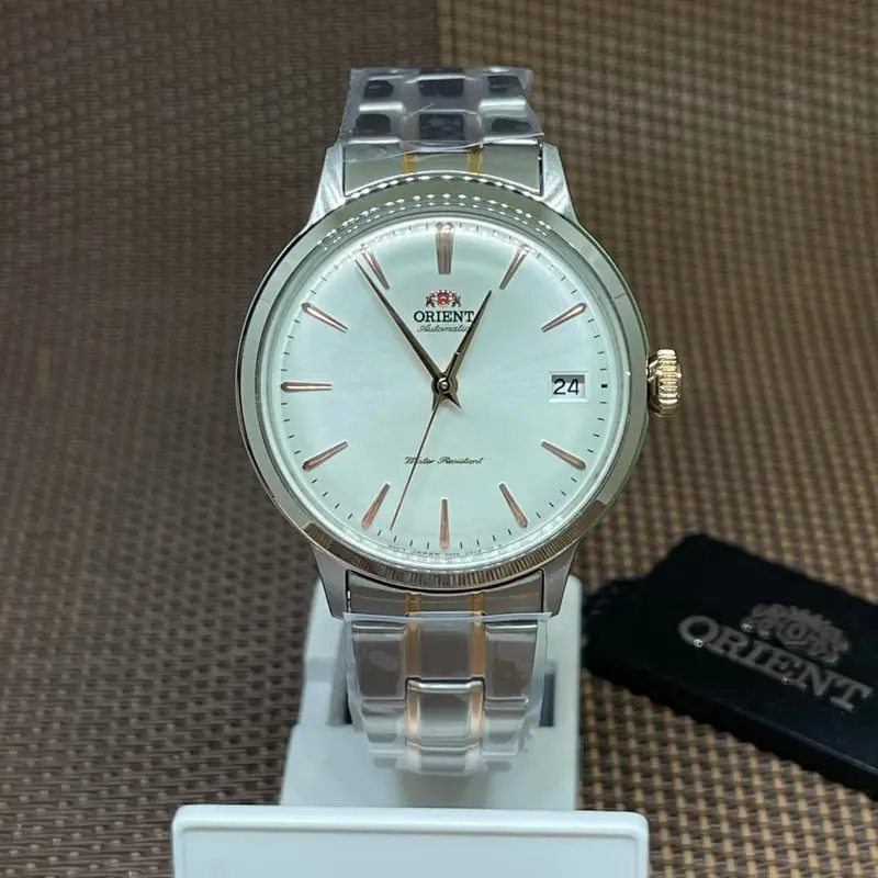 Orient Ra-Ac0008s10b White Dial Stainless Steel Men's Watch 2